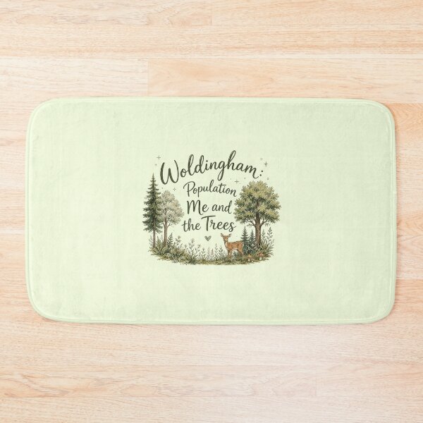 Item preview, Woldingham Population: Me and the Trees | Funny Surrey Woodland Design designed and sold by ThatSurreyLife.