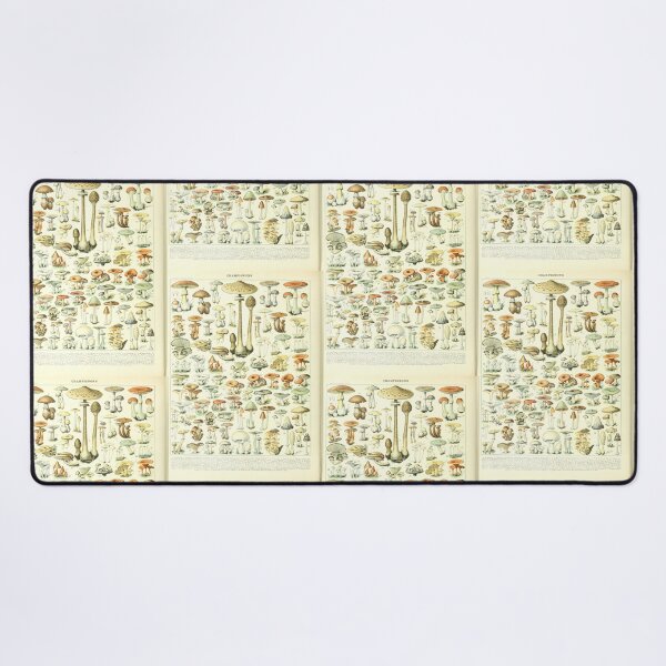 Item preview, Vintage francés gráfico de setas Champiñones Adolphe Millot designed and sold by TeeARTHY.