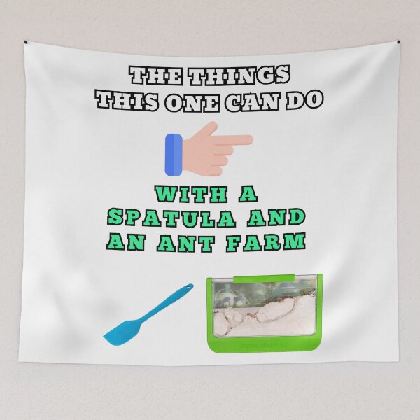 Item preview, The things this one can do with a spatula and an ant farm designed and sold by Goode-sense2025.