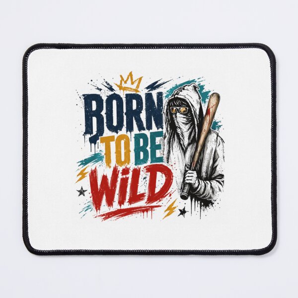 Item preview, Born To Be Wild Rebel Freedom Biker Independent Spirit designed and sold by RetroMini2026.