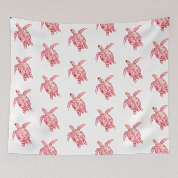 Item preview,  Blush Pink Sea Turtle with Gold Accents designed and sold by SOUFIANE1991.