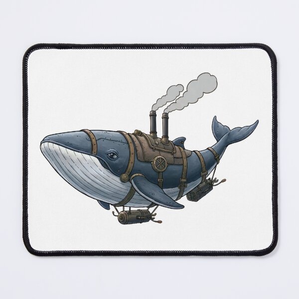 Item preview, Whale Shaped Airship designed and sold by Black Cat Matters.