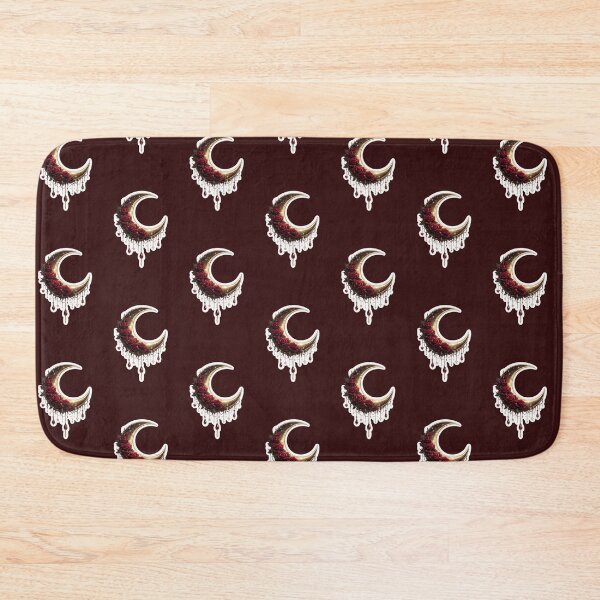 Item preview, Dark Feminine Crescent Moon Sticker designed and sold by PawsAndpetalstudio.