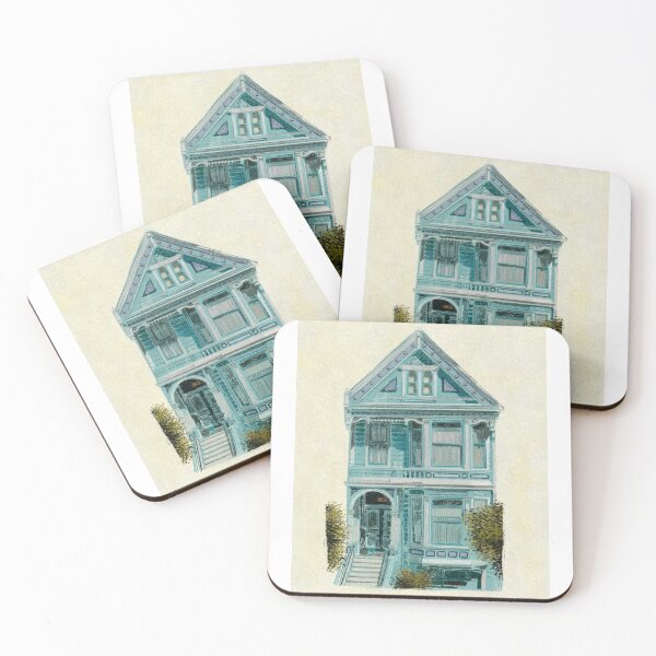 Item preview, San Francisco Painted Lady - Architecture Print designed and sold by SketchedByNiamh.