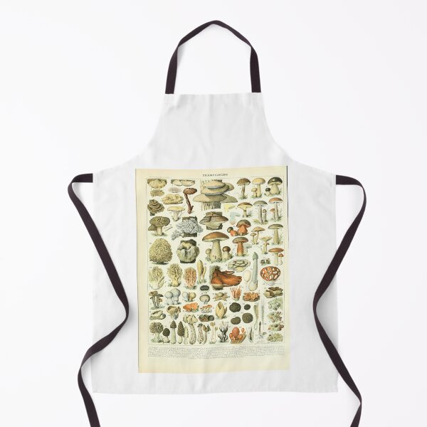 Item preview, Vintage Champignons Mushroom Botanical Identification designed and sold by TeeARTHY.