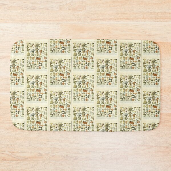 Item preview, Vintage Champignons Mushroom Botanical Identification   designed and sold by TeeARTHY.