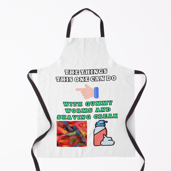 Item preview, The things this one can do with gummy worms and shaving cream designed and sold by Goode-sense2025.