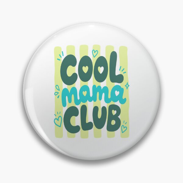 Artikelvorschau, Stripes Cool Mama Club entworfen und verkauft von vintagearttee.