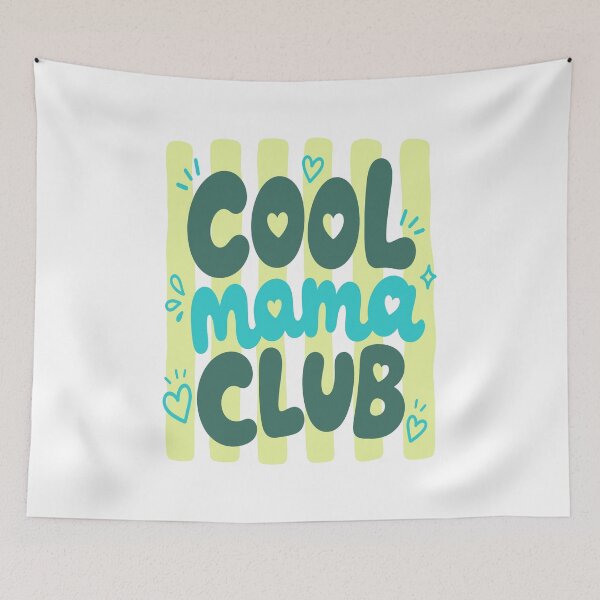 Item preview, Stripes Cool Mama Club designed and sold by vintagearttee.