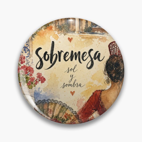 Item preview, Watercolor Seville Spain - Sobremesa Travel Art Collage designed and sold by VisualArtsOasis.