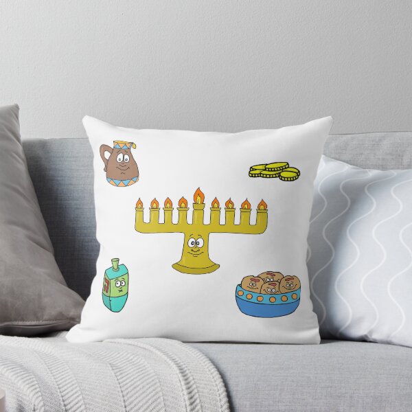 Item preview, Cute Hanukkah Sticker Sheet | Happy Chanukah Menorah Dreidel Sufganiyot Pack designed and sold by MyxaART.
