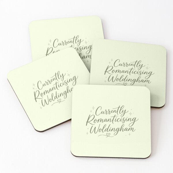 Item preview, Currently Romanticising Woldingham | Cute Surrey Cottagecore Typography designed and sold by ThatSurreyLife.