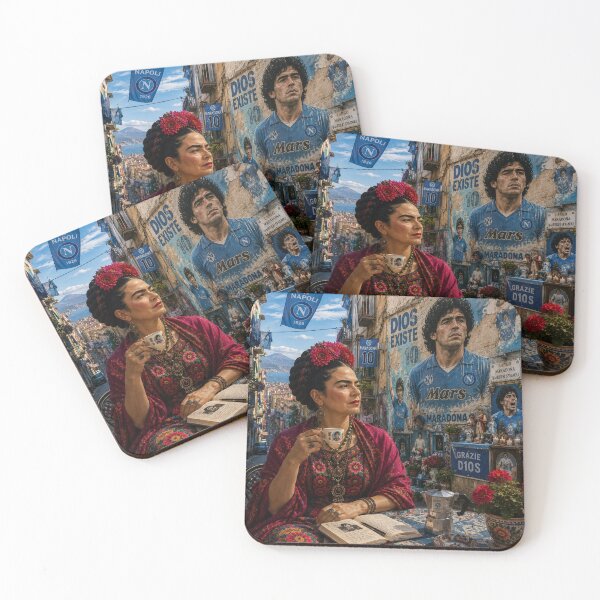 Item preview, Napoles Maradona Frida Kahlo designed and sold by Muycote.