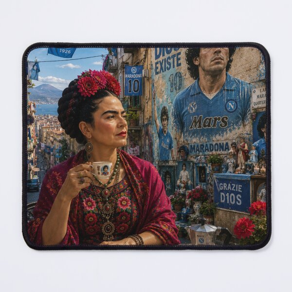 Item preview, Napoles Maradona Frida Kahlo designed and sold by Muycote.