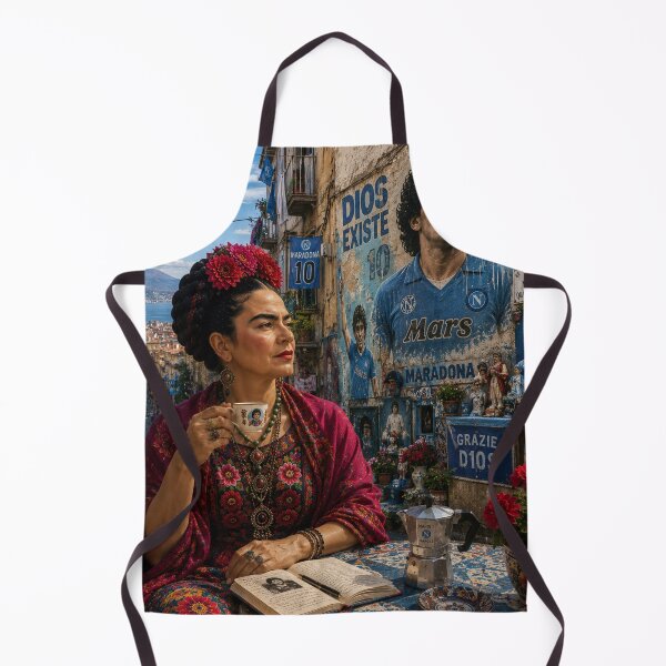 Item preview, Napoles Maradona Frida Kahlo designed and sold by Muycote.