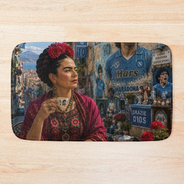 Item preview, Napoles Maradona Frida Kahlo designed and sold by Muycote.