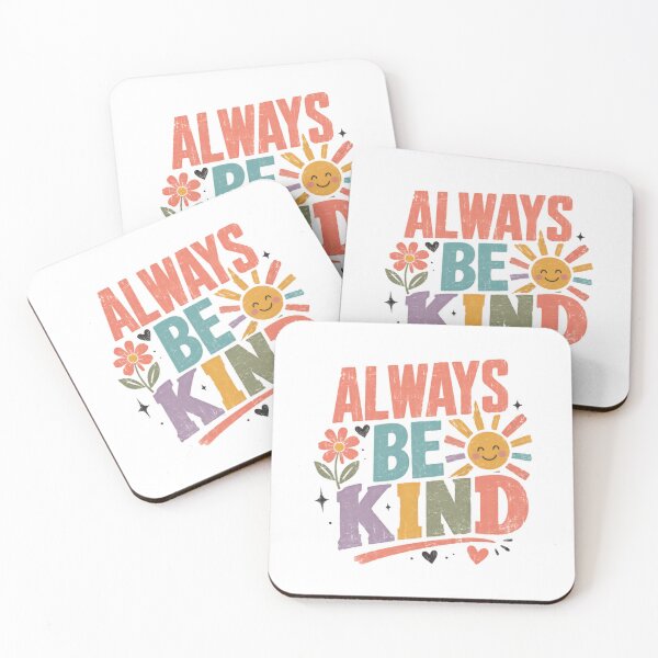Item preview, Always Be Kind Positive Kindness Message designed and sold by RetroMini2026.