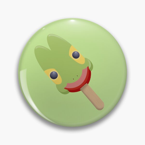 Item preview, Treecko Popsicle (with gumball eyes) designed and sold by Heirloom-Arts.