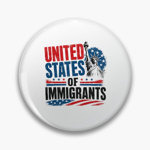Item preview, United States Of Immigrants American Pride Immigration Advocate designed and sold by RetroMini2026.
