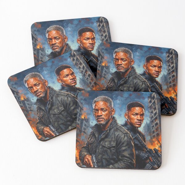 Item preview, Gemini Man Sci-Fi Action Fine Art Tribute designed and sold by Art's Diner.