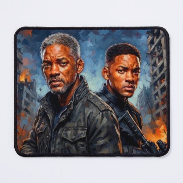 Item preview, Gemini Man Sci-Fi Action Fine Art Tribute designed and sold by Art's Diner.