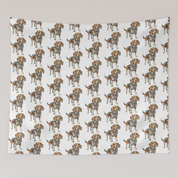 Item preview, Beagle Dog | Cute Puppy Aesthetic Art designed and sold by Mandayartstudio.