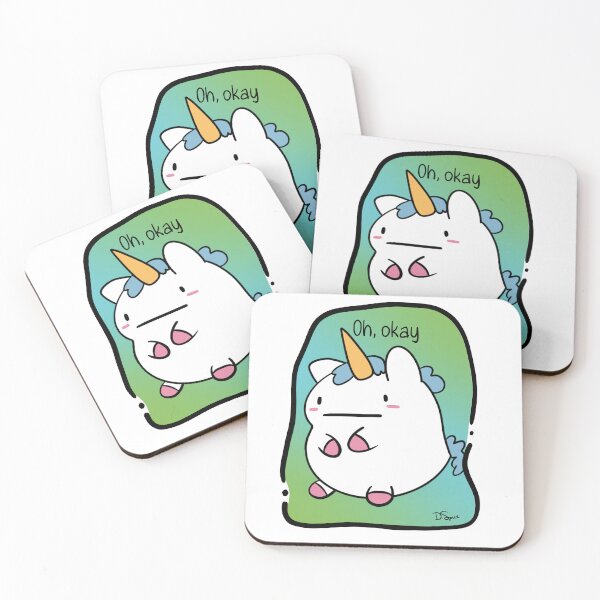 Item preview, Macabre Unicorn Oh Okay designed and sold by Duncan Spice.