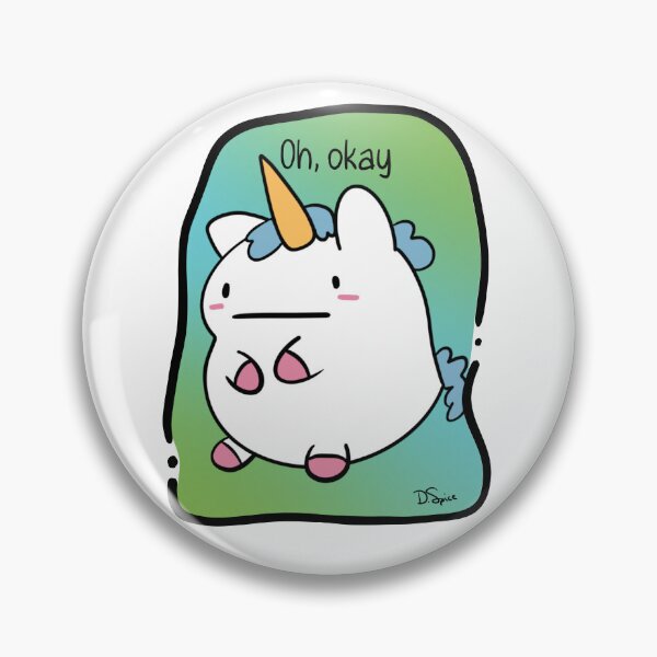 Item preview, Macabre Unicorn Oh Okay designed and sold by Duncan Spice.