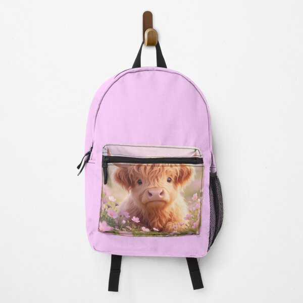Item preview, Adorable Highland Calf in Bloom designed and sold by CooksCreators.