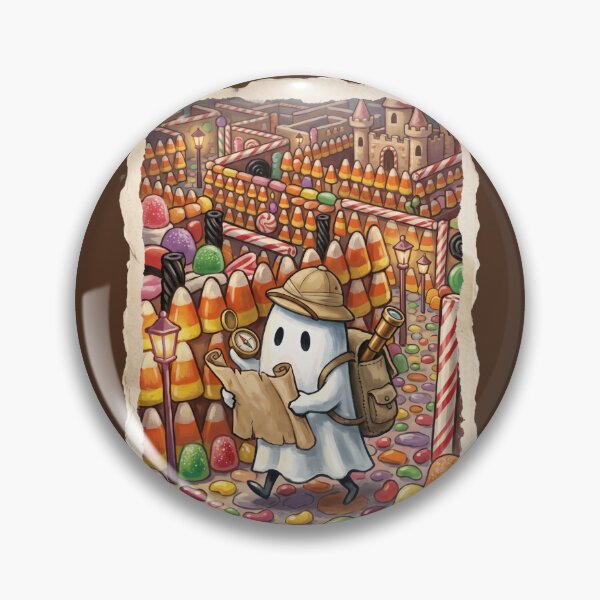 Item preview, Explorer Candy Maze Ghost designed and sold by Tiffany Roy.