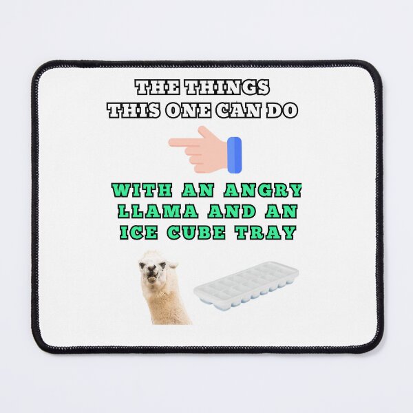 Item preview, The things this one can do with an angry llama and an ice cube tray designed and sold by Goode-sense2025.