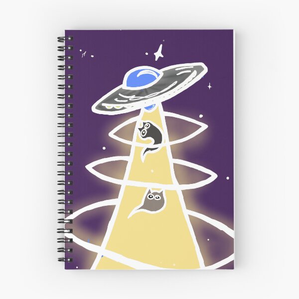Item preview, Abducted Cats and UFO designed and sold by BeMore2222.