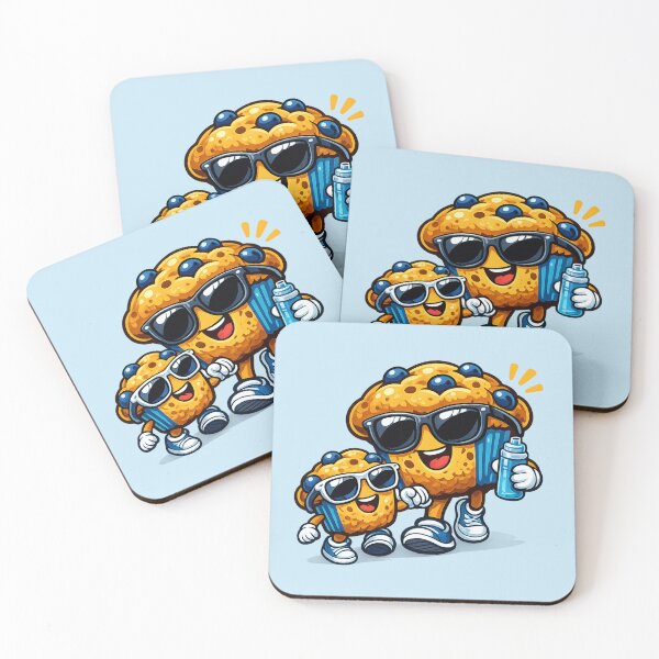 Item preview, Blueberry Muffin Mom and Kid designed and sold by BROHLine Studio.