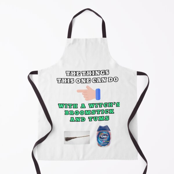 Item preview, The things this one can do with a witch's broomstick and tums designed and sold by Goode-sense2025.