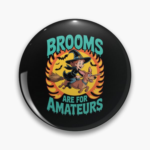 Item preview, BROOMS ARE FOR AMATEURS designed and sold by jkrphoto.