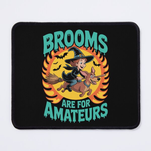 Item preview, BROOMS ARE FOR AMATEURS designed and sold by jkrphoto.