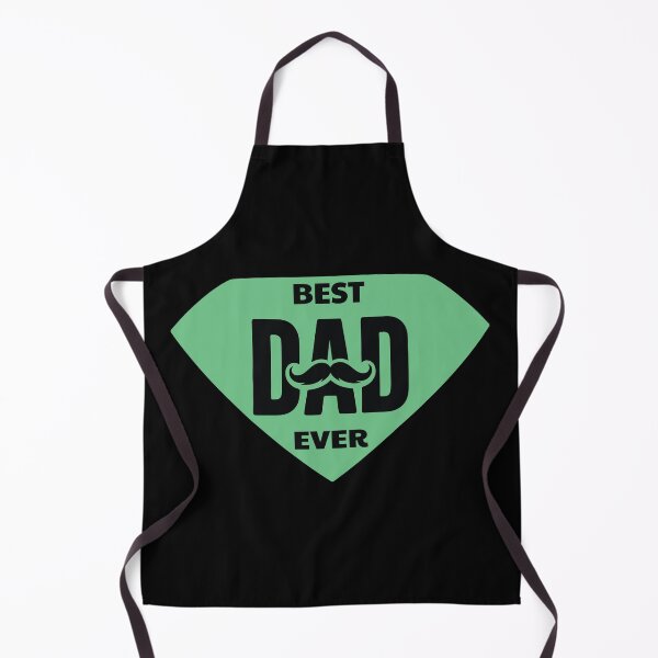 Item preview, Best Dad Ever – Mustache & Shield Logo designed and sold by AtonuHaque.