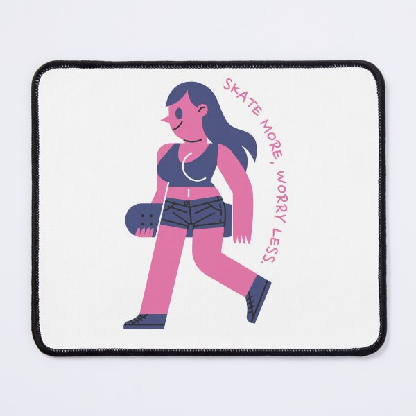 Item preview, Skate more, worry less. designed and sold by monkik.