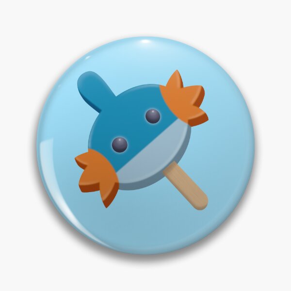 Item preview, Mudkip Popsicle (with gumball eyes) designed and sold by Heirloom-Arts.