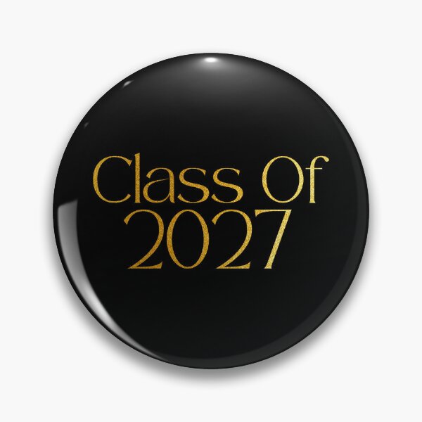 Item preview, Class of 2027 Senior Graduation 2027 Gold Look Back to School Typography Gift  designed and sold by Artycom.