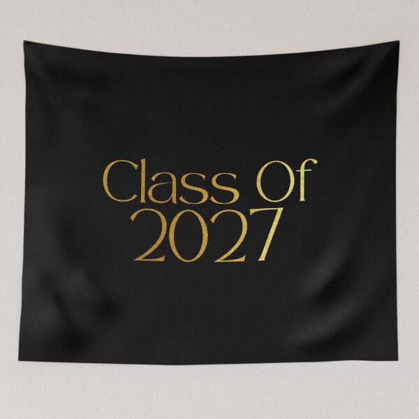Item preview, Class of 2027 Senior Graduation 2027 Gold Look Back to School Typography Gift  designed and sold by Artycom.