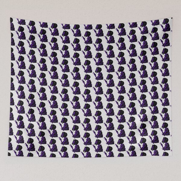 Item preview, Scribble Purple Cowgirl  designed and sold by Ninaa-Art.