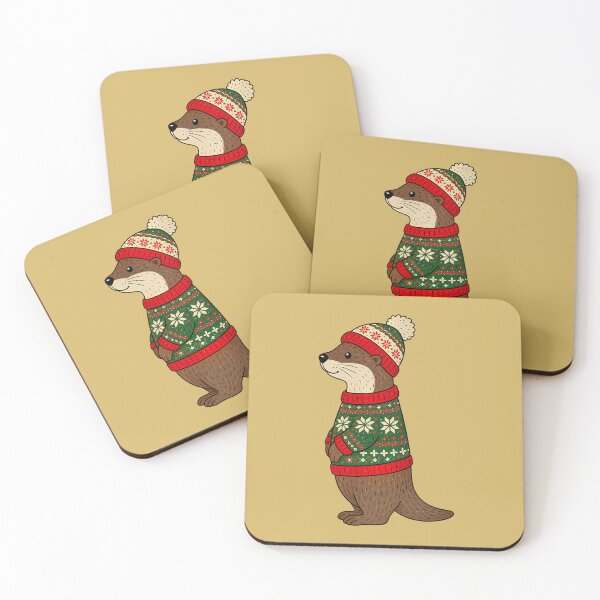 Item preview, Otter in Ugly Sweater designed and sold by prettykaler.