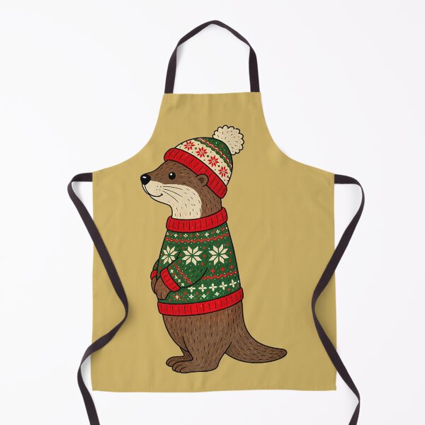 Item preview, Otter in Ugly Sweater designed and sold by prettykaler.