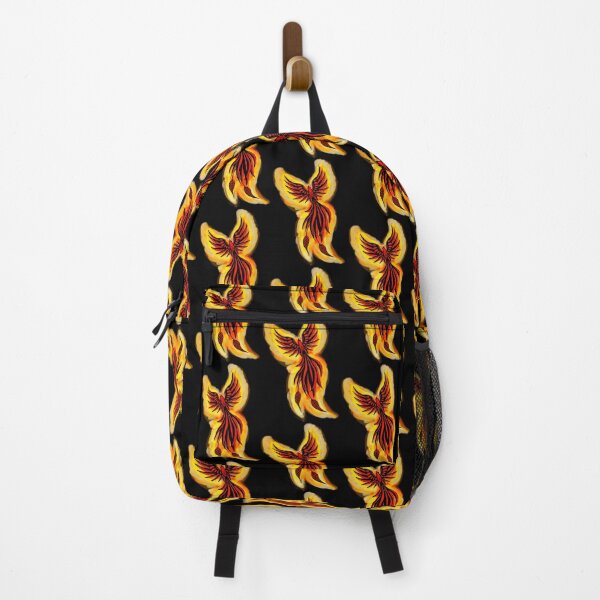 Item preview, Red Flame Phoenix - Classic Mystical Firebird Art designed and sold by URSM.