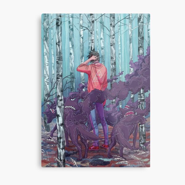One with the pack Metal Print