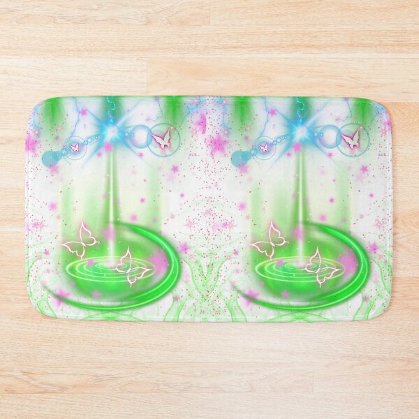 Item preview, Neon Magic Butterfly Portal – Cosmic Energy Glowing Abstract Art designed and sold by BULAIR89.