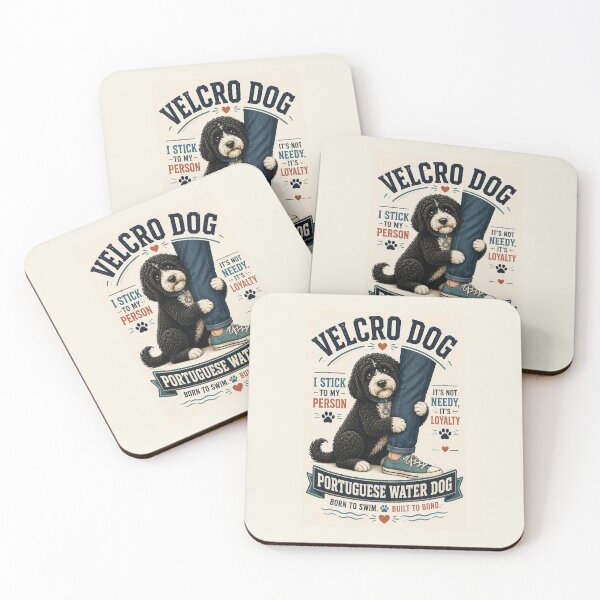 Item preview, Velco Portuguese Water Dog designed and sold by PWD-Art-And-Graphics.