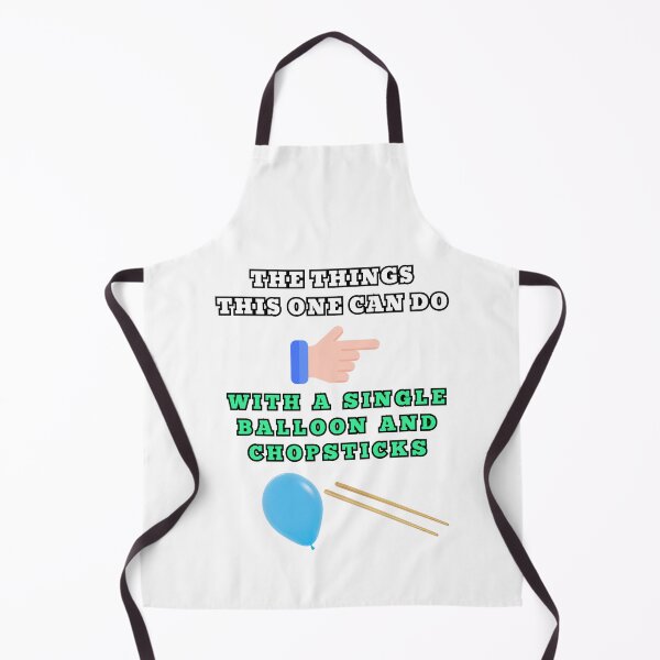 Item preview, The things this one can do with a single balloon and chopsticks designed and sold by Goode-sense2025.