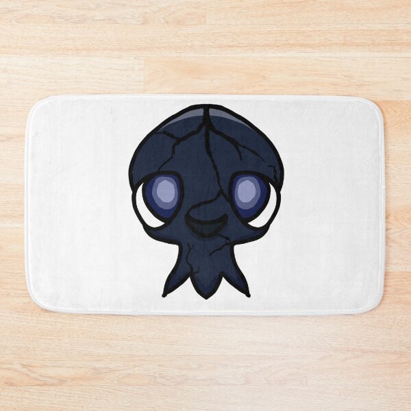 Item preview, Cute Cracked Skull Monster Navy – Spooky Kawaii Sticker Art designed and sold by davidmalec.